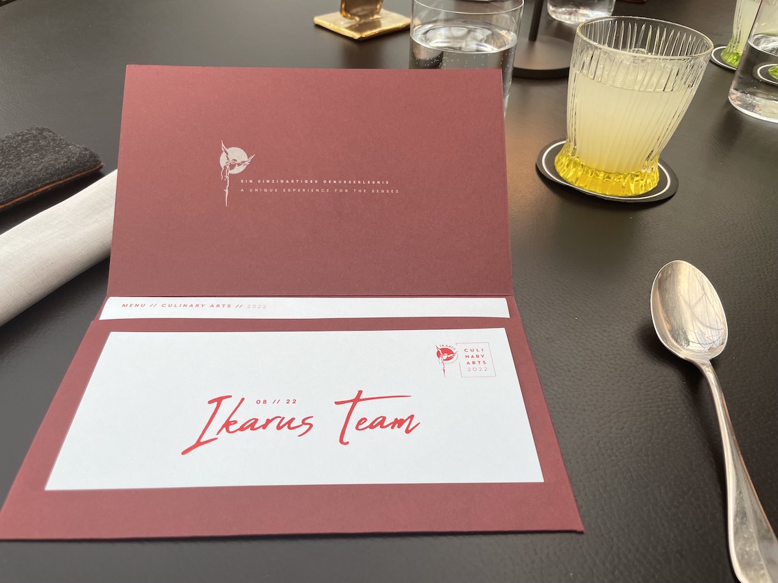 Restaurant IKARUS - GenussReise.blog