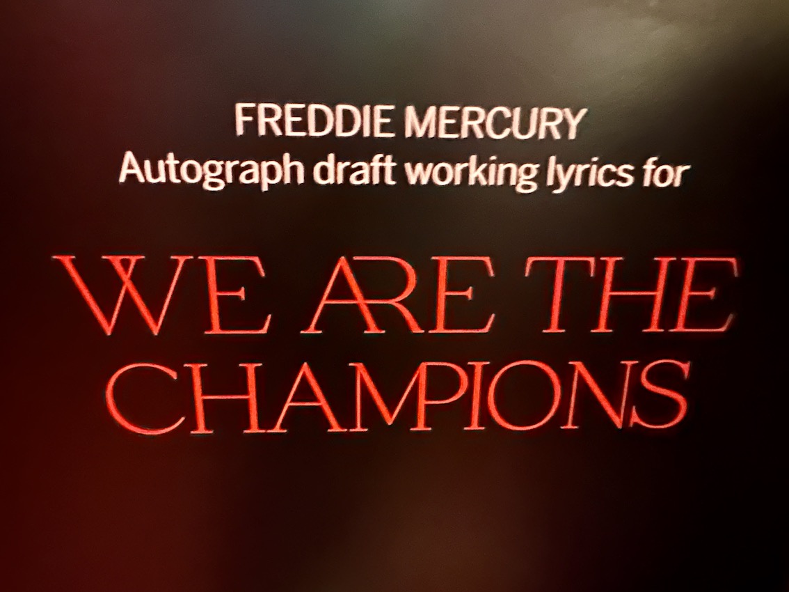 Freddie Mercury – a world of his own - GenussReise.blog