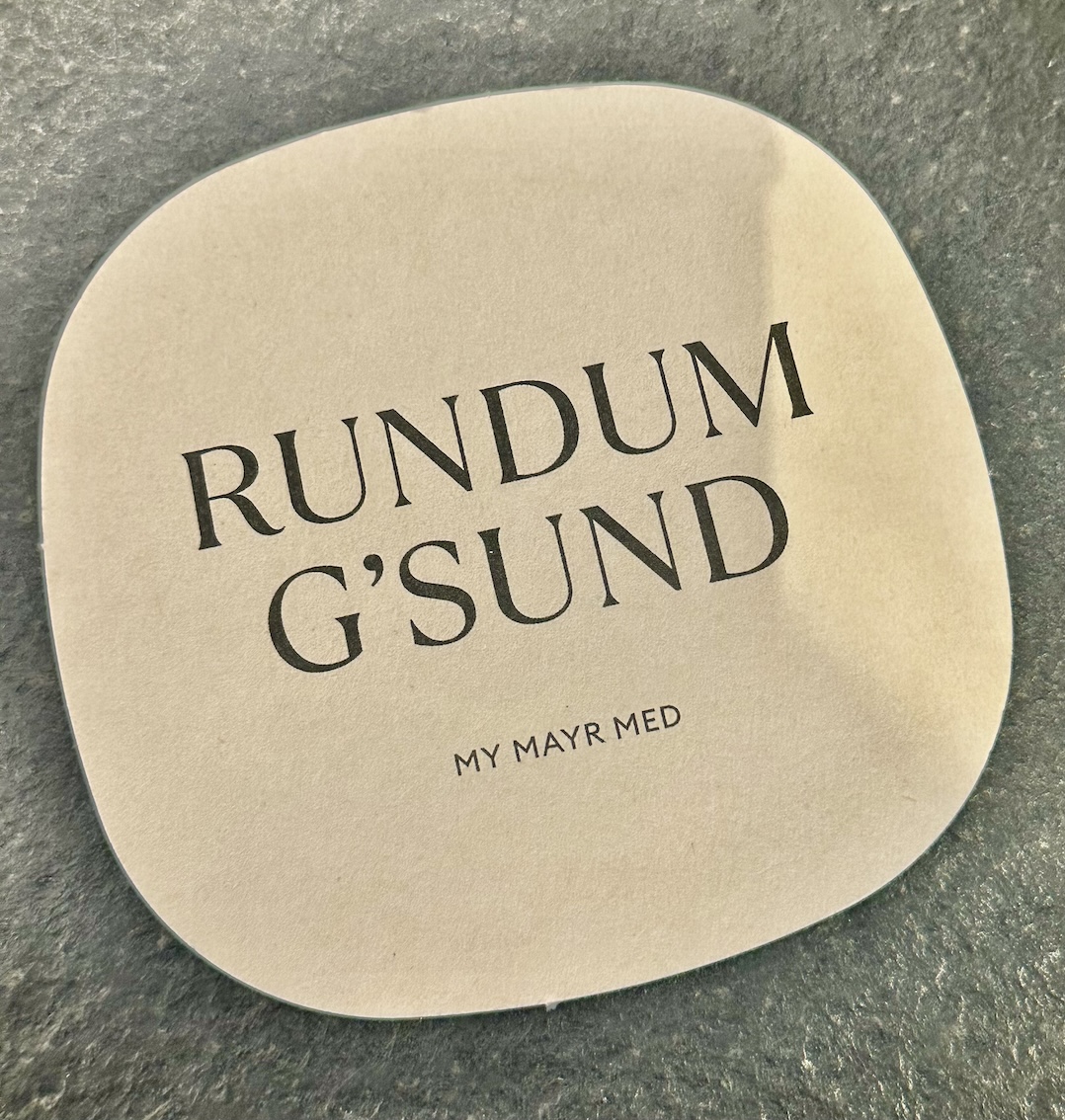 MY MAYR MED - F.X. Mayr - Bad Birnbach - GenussReise.blog