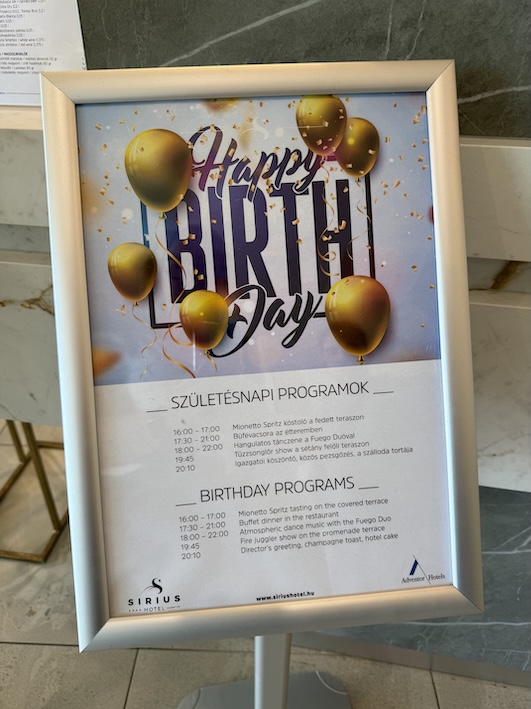 Hotel Sirius Balaton - GenussReise.blog