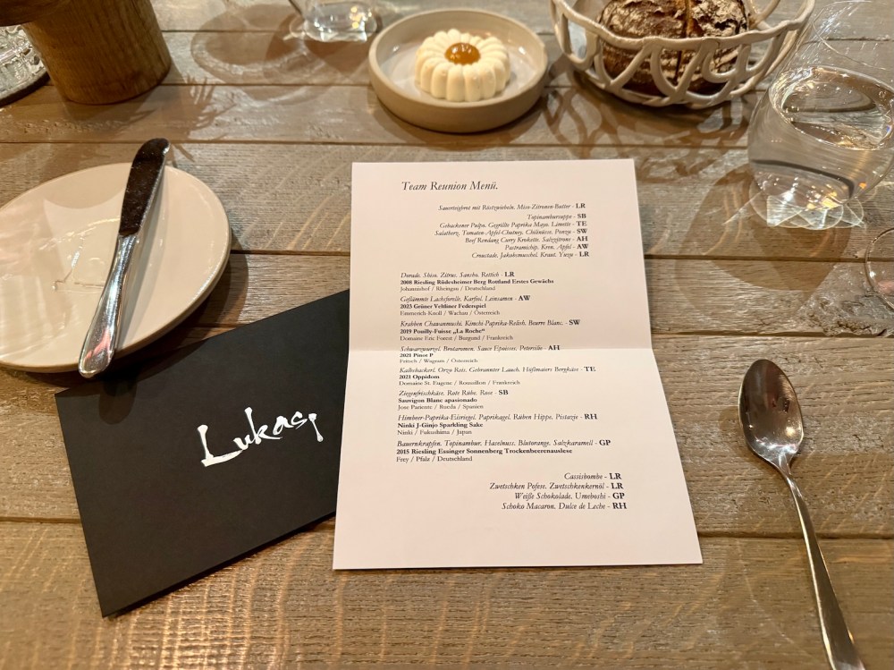 10 Jahre Restaurant Lukas - GenussReise.blog