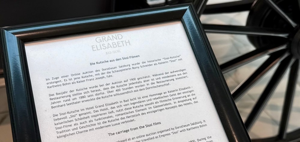 GRAND ELISABETH Bad Ischl - GenussReise.blog